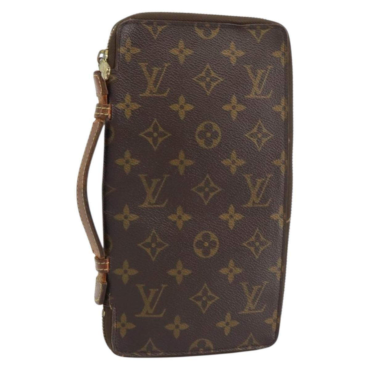 Louis Vuitton Monogram Organizer De Voyage Travel Case M60119 Lv Auth 159477